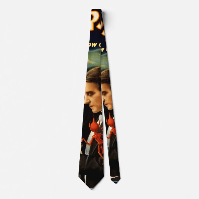 Thurston the Great Magician Tie (Front)