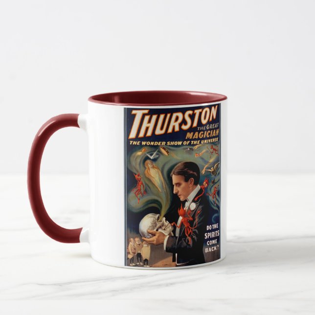 Thurston The Magician Ceramic Mug (Left)