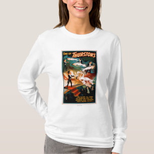 Thurston's Astounding Mysteries Magic Poster T-Shirt