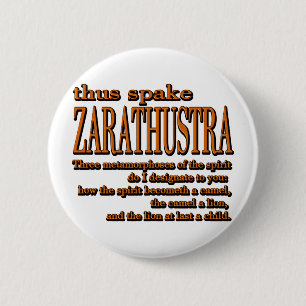 Thus Spake Zarathustra 2 Inch Round Button