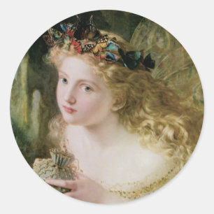 Thus Your Fairy is Made of Most Beautiful Things Classic Round Sticker