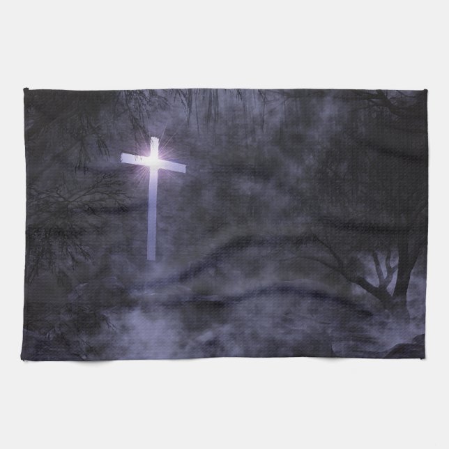 Thy Light Is Come Kitchen Towel (Horizontal)