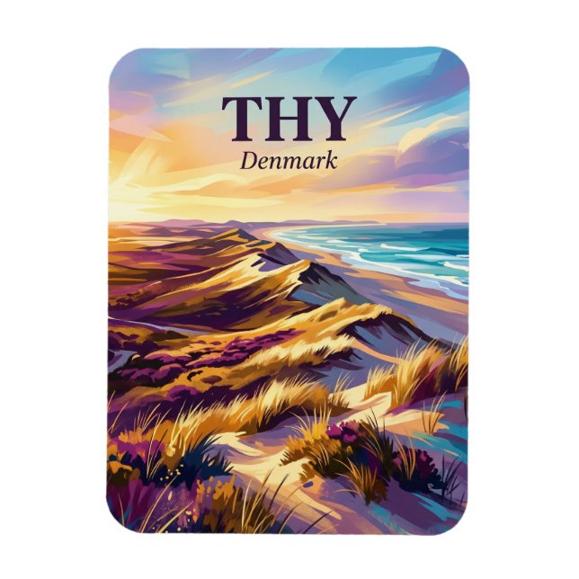 Thy National Park Denmark Magnet (Vertical)