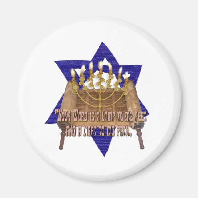 Thy Word is a Lamp To My Feet Magnet (Front)