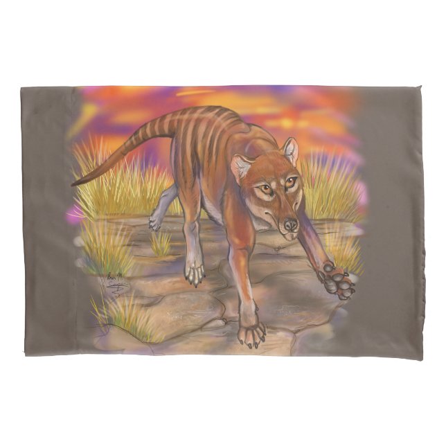 Thylacine Pillowcase (Front)