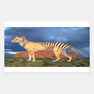 Thylacine (Tasmanian Tiger) Sticker