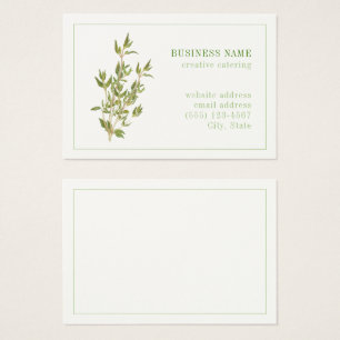 THYME 3.5x2.5 Carte de visite