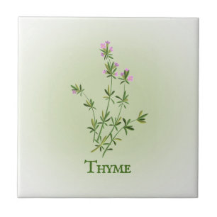 Thyme Herbal Design Carreaux en céramique