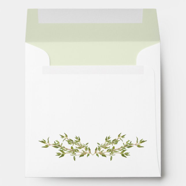 THYME Square Envelope  (Back (Bottom))