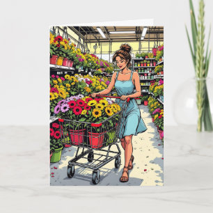 Thyme to Garden   Funny Pun for Friend Card