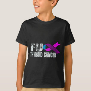 Thyroid Cancer Awareness Retro Thyroid Cancer Surv T-Shirt