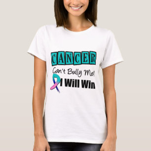 Thyroid Cancer Cant Bully Me I Will Win T-Shirt