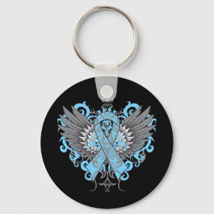 Thyroid Disease Awareness Cool Wings Keychain