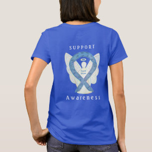 Thyroid Disease Awareness Paisley Art Angel Shirts