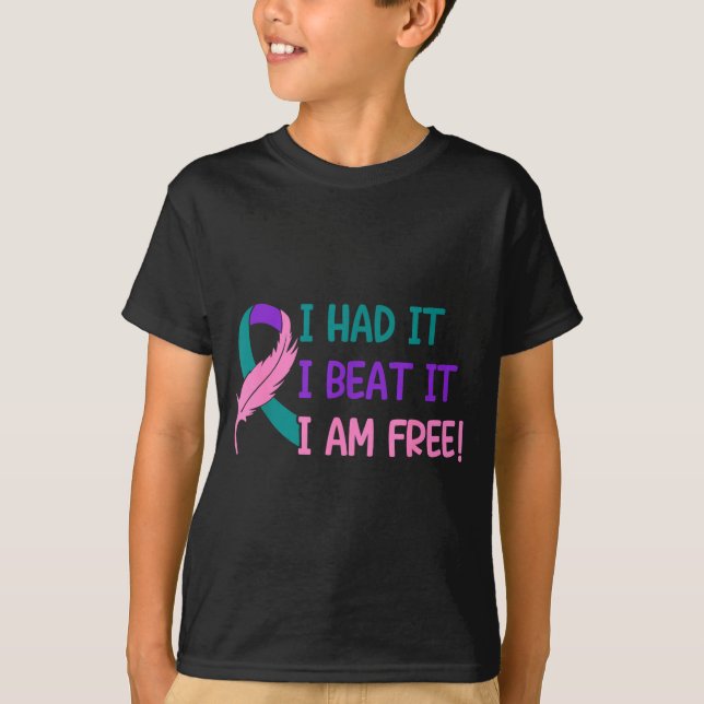 Thyroid - Had Beat Thyroid Cancer Awareness T-Shirt (Front)