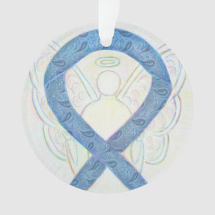 Thyroid Sensibilisation Ruban Angel Ornements