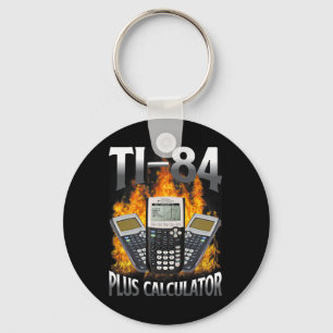 Ti-84 Plus Calculator Funny Math Teacher Keychain