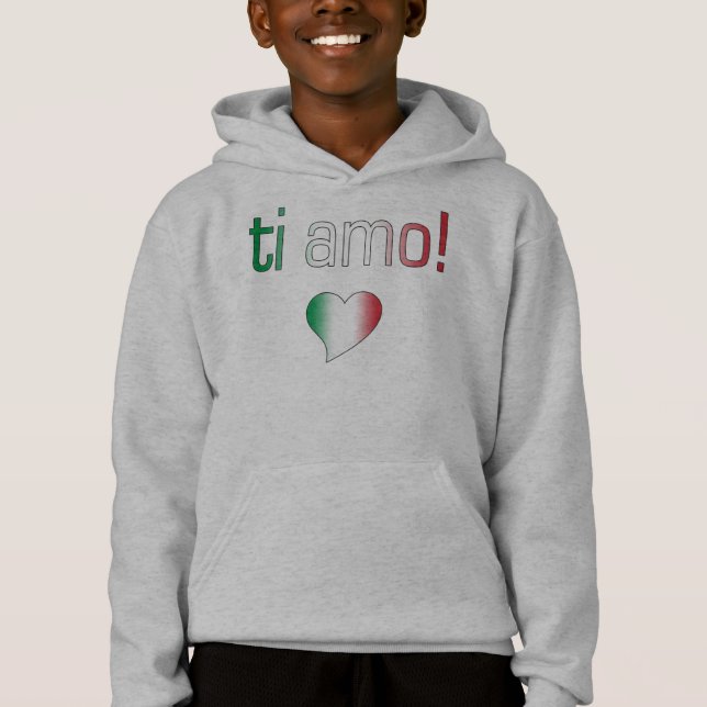 Ti Amo! Italy Flag Colours (Front)