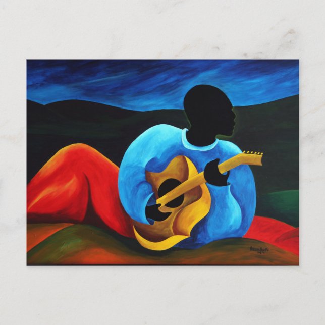 Ti-Jean le guitariste 2008 Postcard (Front)