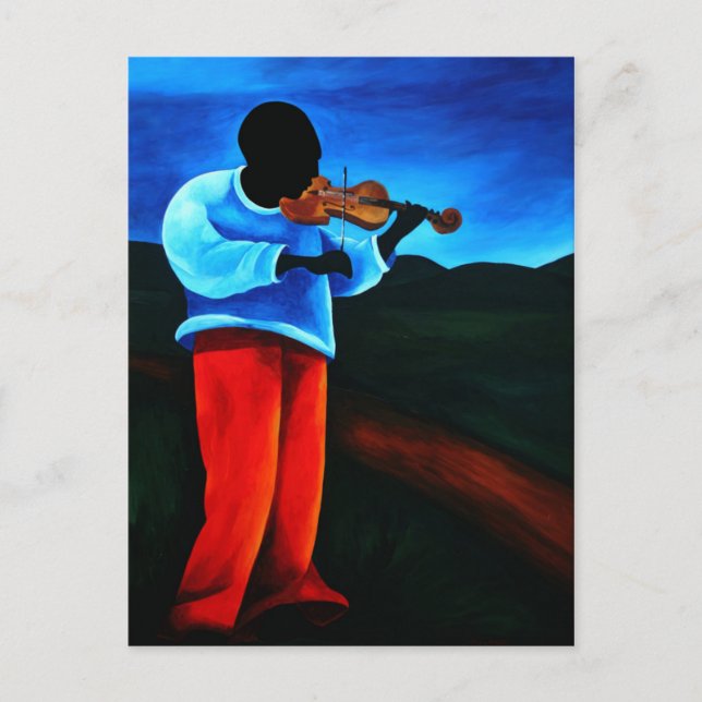 Ti-Jean le violoniste 2008 Postcard (Front)