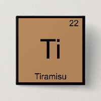 Ti - Tiramisu Funny Chemistry Element Symbol Tee