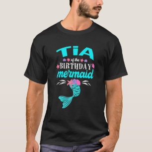 Tia Of The Birthday Mermaid Tee Family Matching