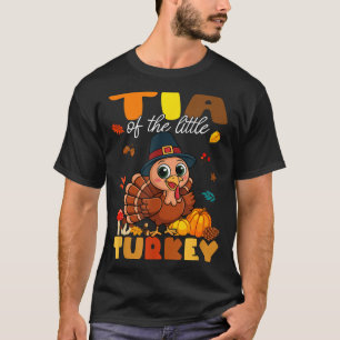 Tia Of The Little Turkey Thanksgiving Baby Shower  T-Shirt