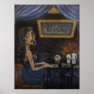 Tia The Tarot Card Reader Poster