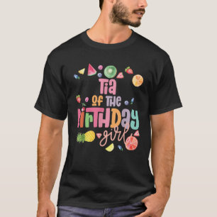Tia Twotii Frutti 2 Year Old Fruit Tropical Birthd T-Shirt