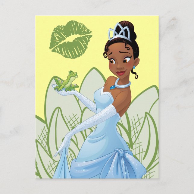 Tiana and the Frog Prince Postcard (Front)
