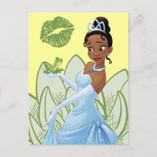 Tiana and the Frog Prince Postcard