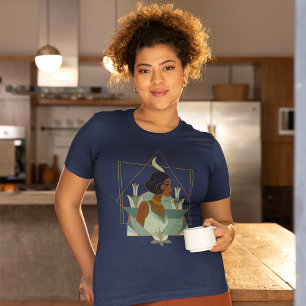Tiana Art Deco Badge T-Shirt