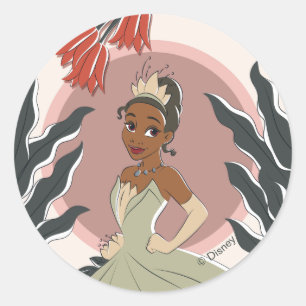 Tiana Captured Moment Classic Round Sticker