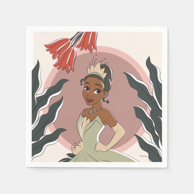 Tiana Captured Moment Napkin (Front)
