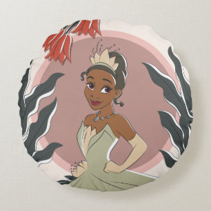 Tiana Captured Moment Round Pillow