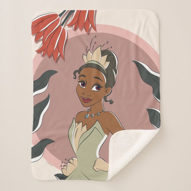 Tiana Captured Moment Sherpa Blanket (Front)