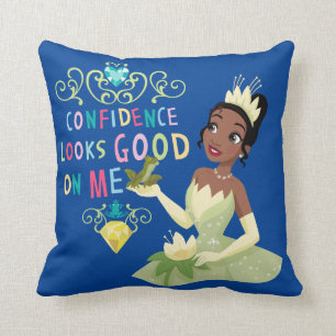 Tiana Confidence Looking Good On Me Throw Pillow