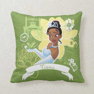 Tiana - Cooking up a Dream Throw Pillow
