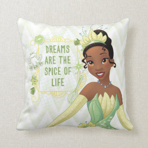 Tiana - Dreams Are The Spice Of Life Throw Pillow
