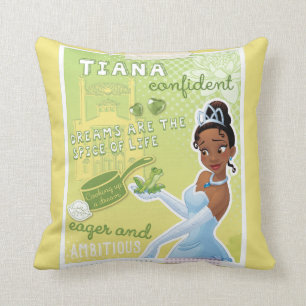 Tiana - Eager and Ambitious Throw Pillow