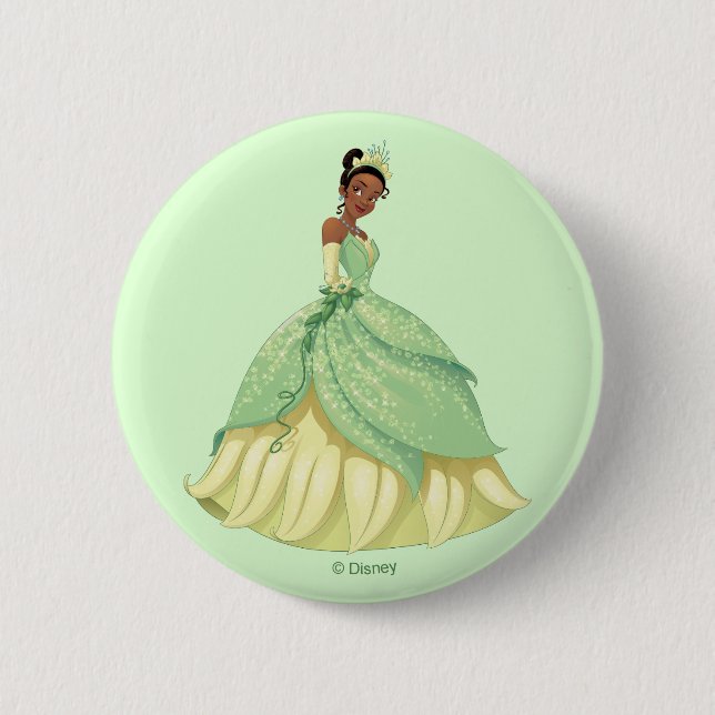 Tiana | Fearless 2 Inch Round Button (Front)