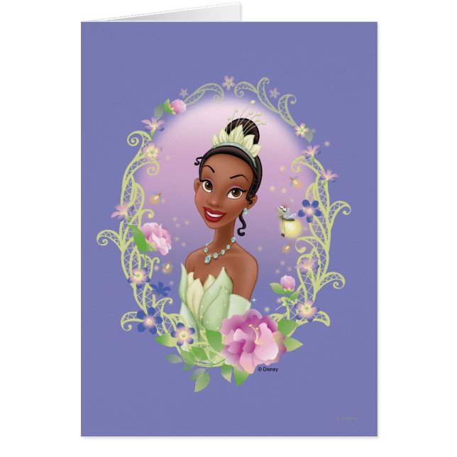Tiana Flower Frame violet (Devant)