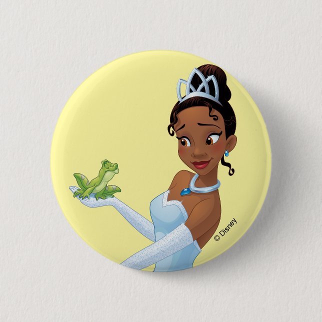 Tiana | Loyalty Is Royalty 2 Inch Round Button (Front)
