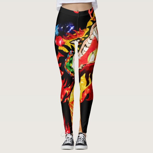 Tianlong Dragon Leggings (Front)