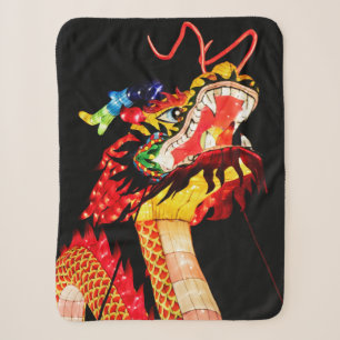 Tianlong Dragon Sherpa Blanket