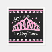 Tiara 50th Birthday Queen