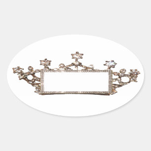 Tiara and Crown Labels to Personalize