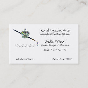 Tiara ARTIST Business Cards