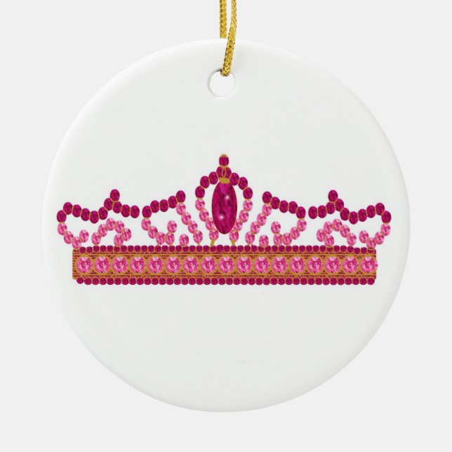 Tiara Collectibles Ceramic Ornament (Front)
