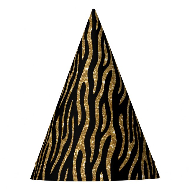 Tiara Print New Year Party Hat (Front)